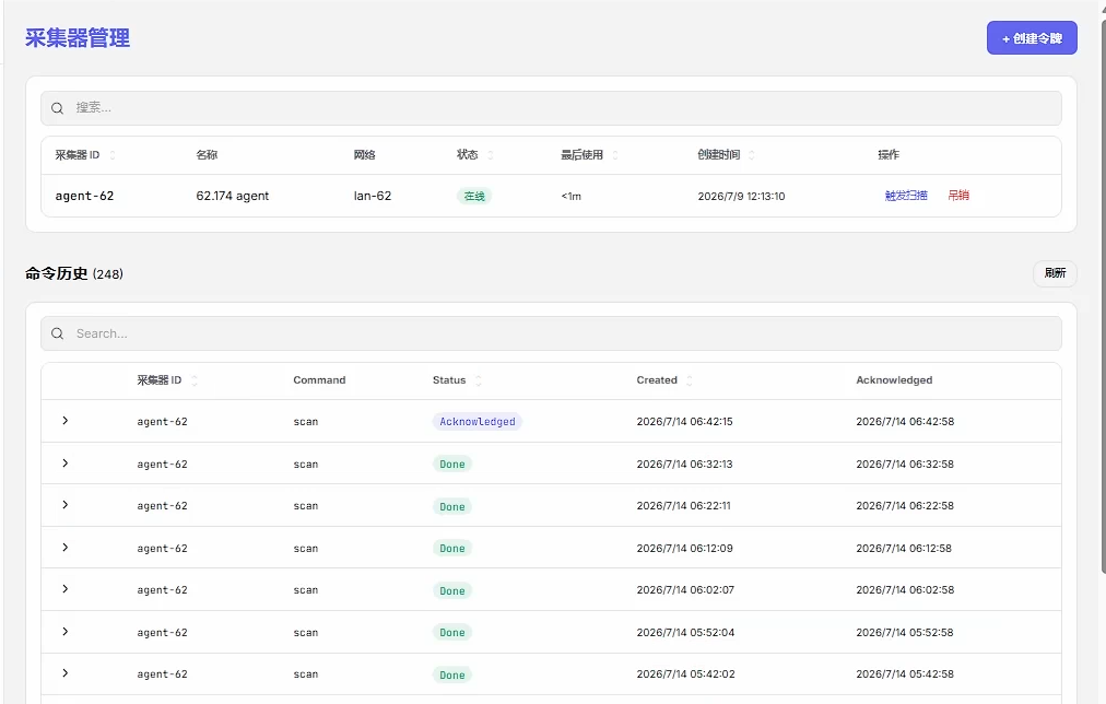MiBeeSteward v0.2 Agents 管理页